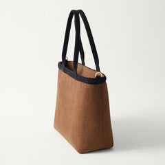 The Lightweight Zip Tote - ReVelvet™ Cinnamon
