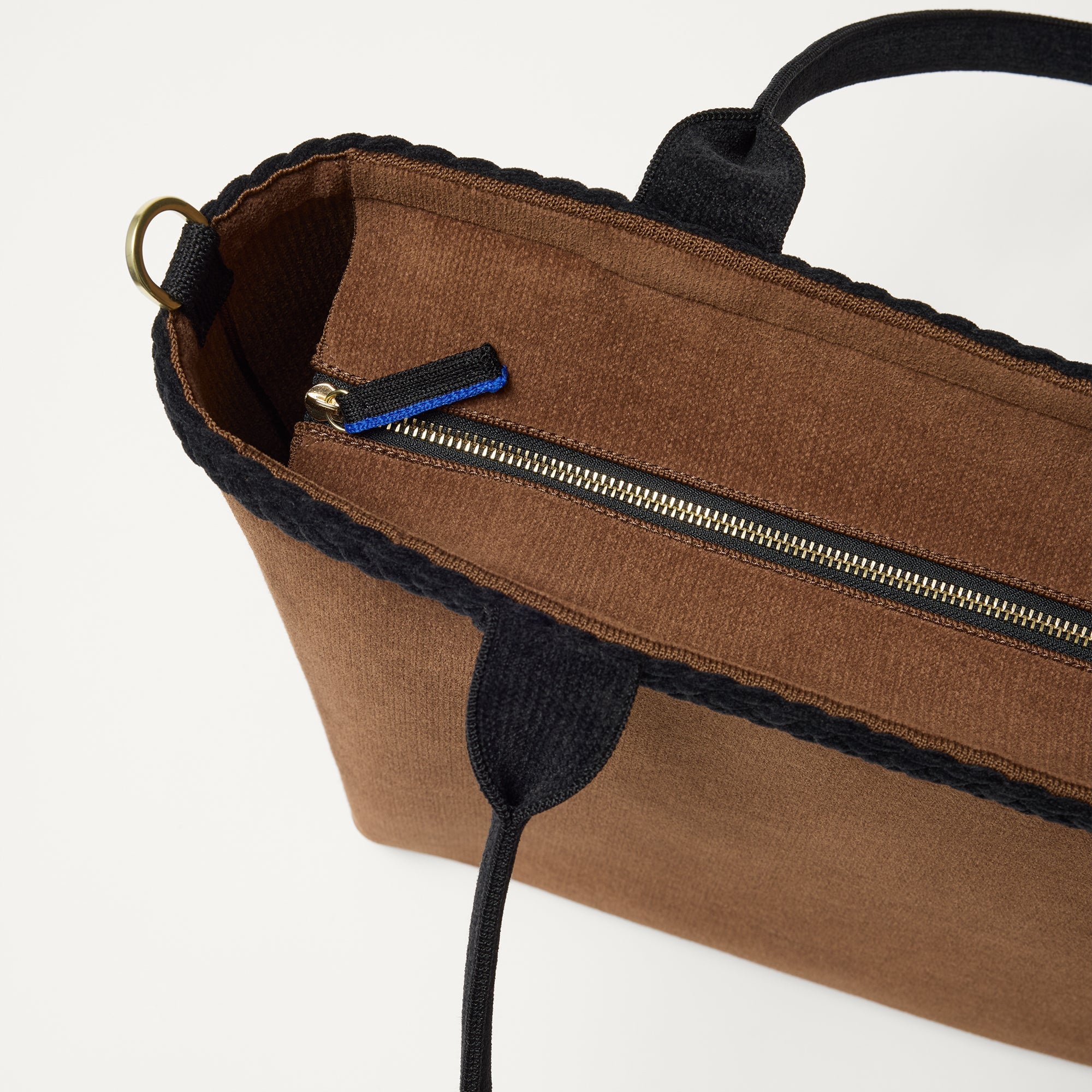 The Lightweight Zip Tote - ReVelvet™ Cinnamon